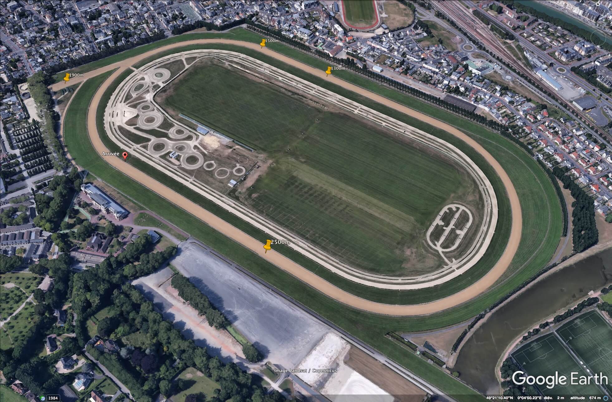 L’hippodrome de Deauville